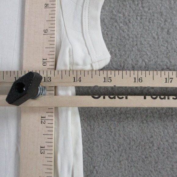 SKIMS Drop Needle Baby Tee Womens XS Marble T Shirt Pointelle Short Sleeve NEW - Picture 5 of 7